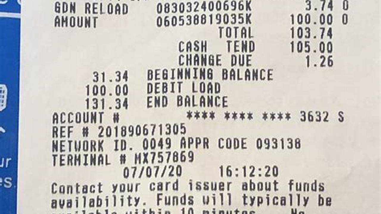 Walmart Receipt Generator 2025