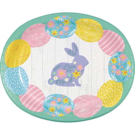 Walmart Easter Plates