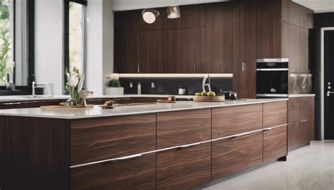 Unleash the Natural Elegance of Your Kitchen with Walnut Slab Cabinets: The Embodiment of Timeless Style