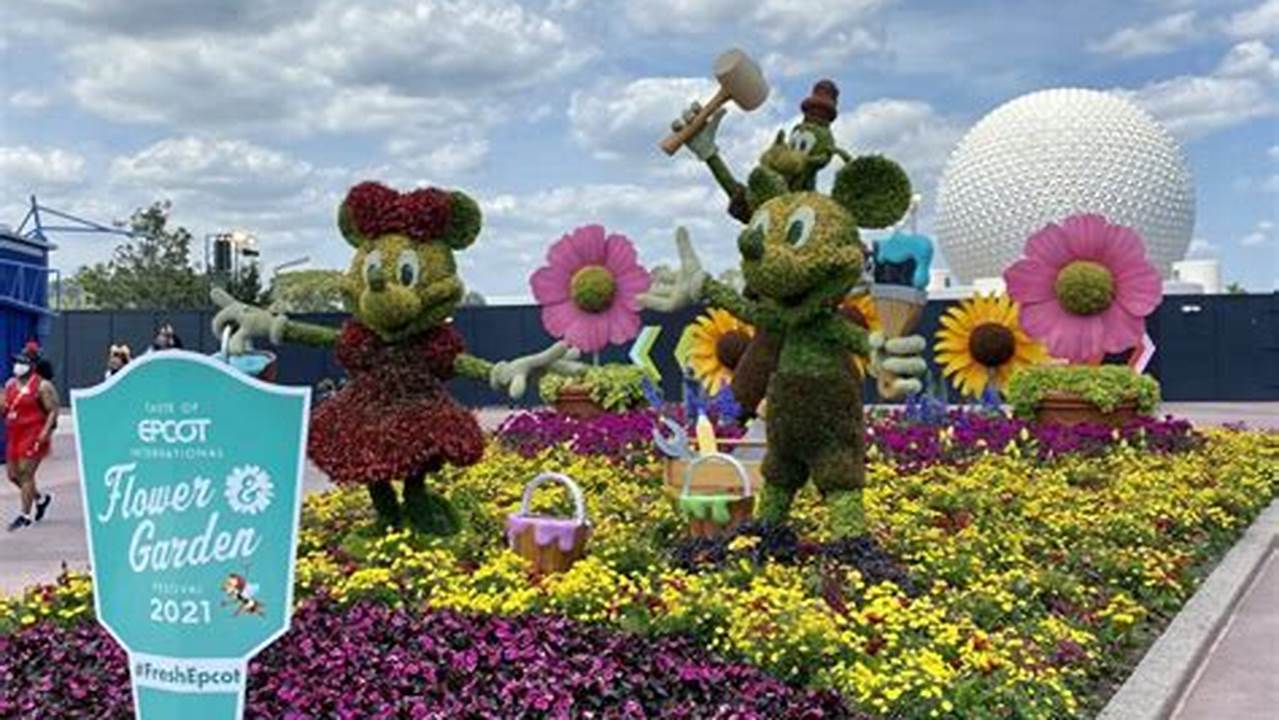 Walt Disney World Has Released Outdoor Kitchen Food Booth Menus For The 2024 Epcot International Flower &amp;Amp; Garden Festival, The Park’s Big Springtime Celebration., 2024