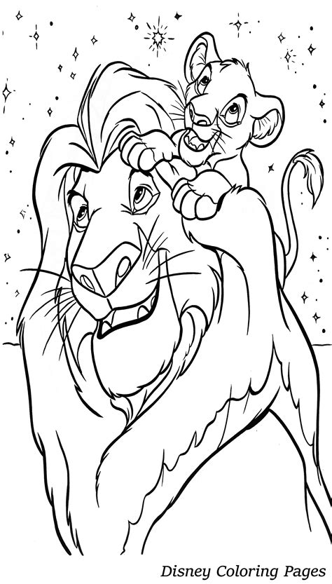Walt Disney Coloring Pages Pdf