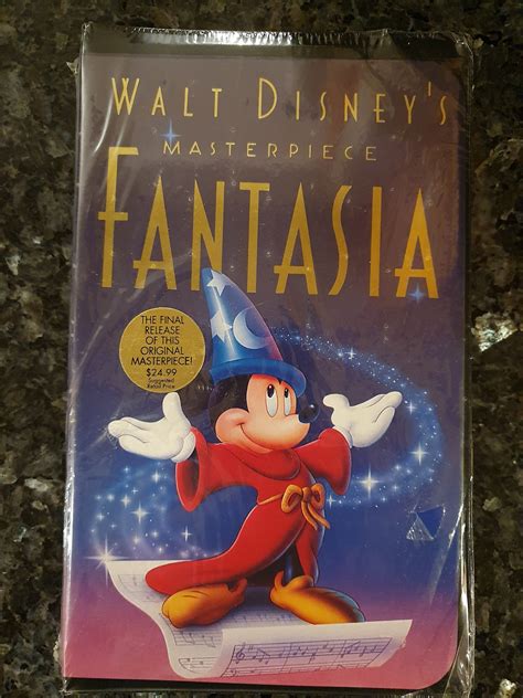 Walt Disney Fantasia 2000 Newsealed Vhs Etsy