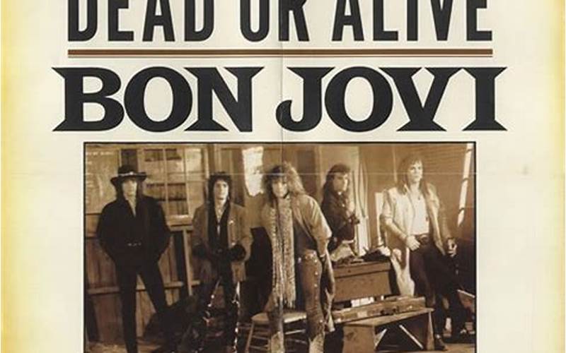 Wanted Dead Or Alive Bon Jovi
