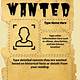 Wanted Poster Google Slides Template