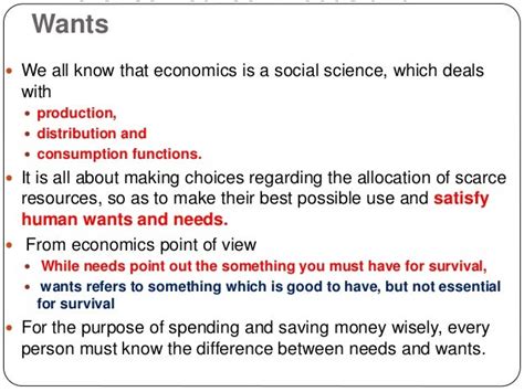 The Art of Understanding Desires: A Comprehensive Overview of Wants Definition in Economics
