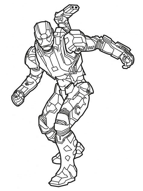 War Machine Coloring Pages