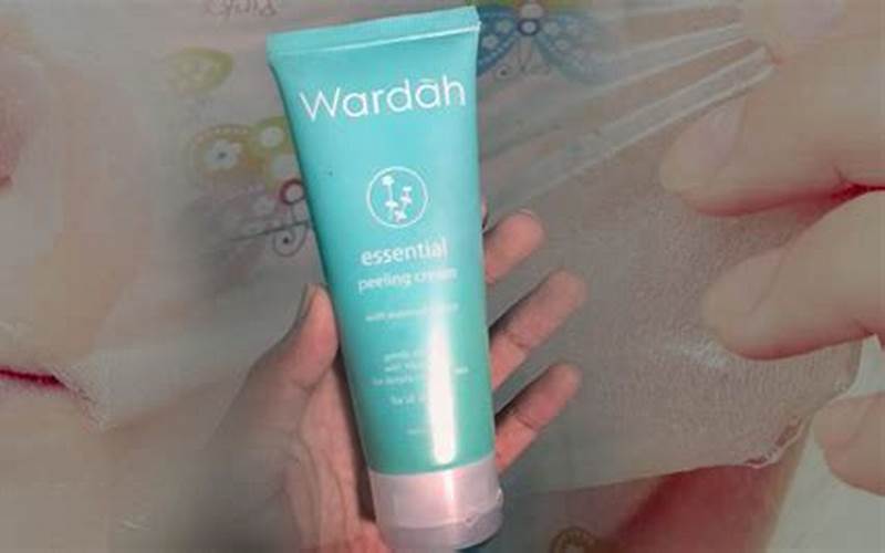 Wardah Peeling Cream Untuk Bekas Jerawat - Manfaat, Cara & Kelebihannya