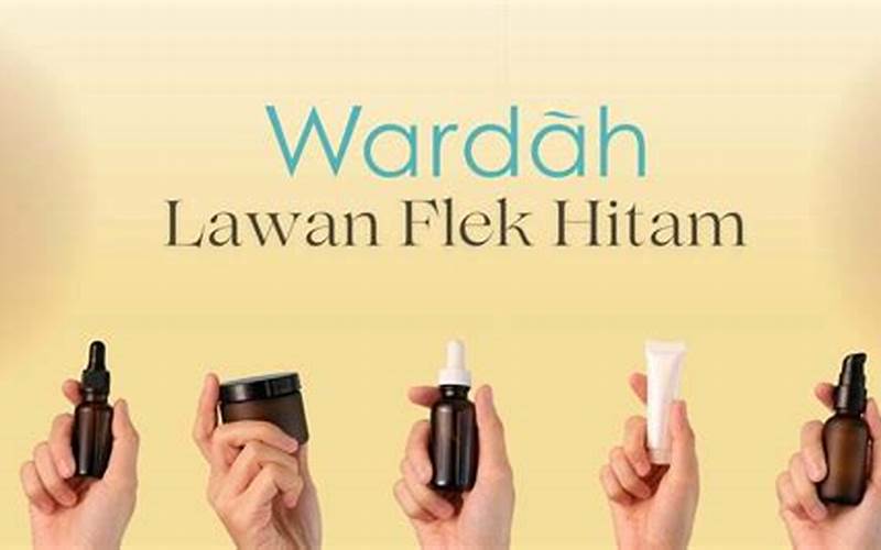 Wardah Untuk Menghilangkan Flek Hitam Bekas Jerawat