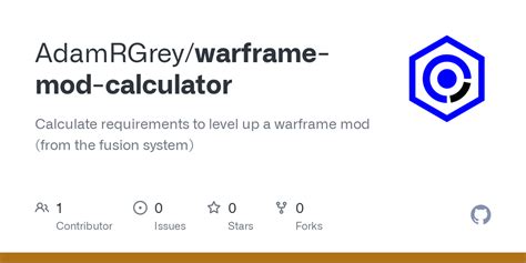Elevate Your Warframe Gameplay with our Mod Fusion Calculator!