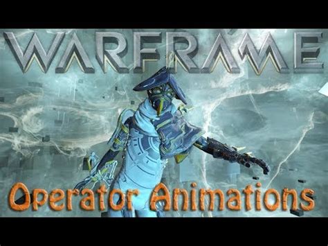 Warframe Operator Animation