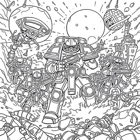 Warhammer Coloring Pages