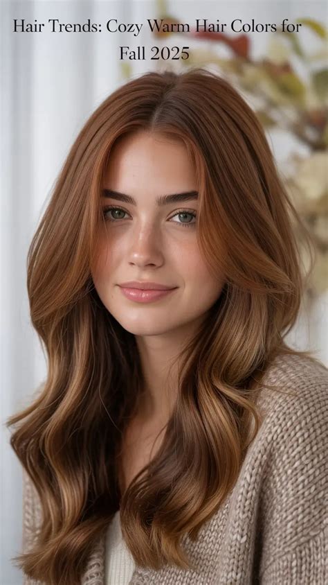 Warm Hair Colors for Fall