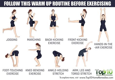 Warm Up Exercises Before Walking
