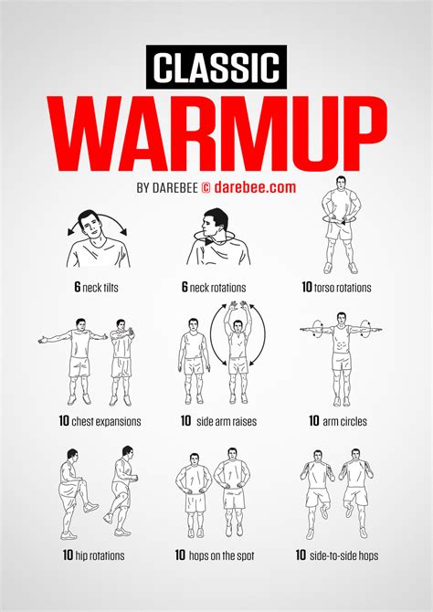 Warm Up Exercises Examples