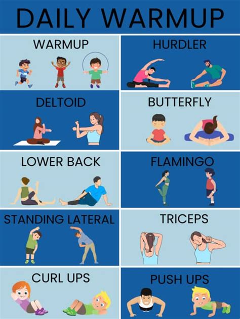 Warm Up Exercises Pe