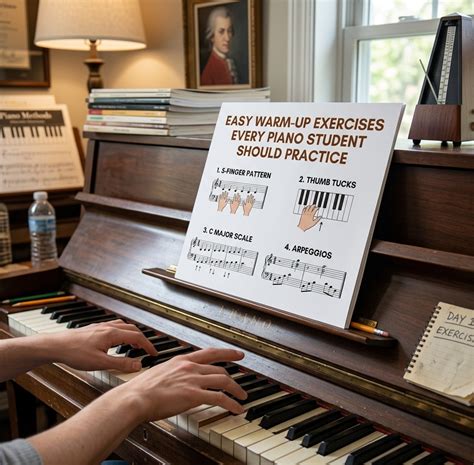 Warm Up Exercises Piano