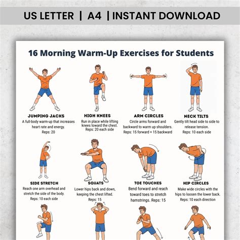 Warm Up Exercises Video Free Download