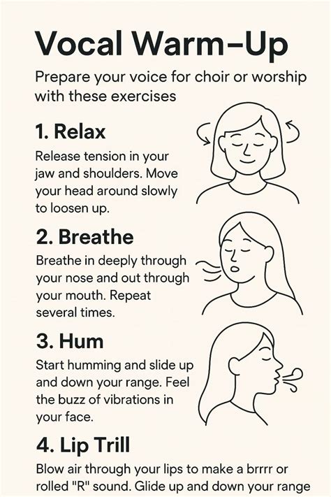 Warm Up Exercises Vocal