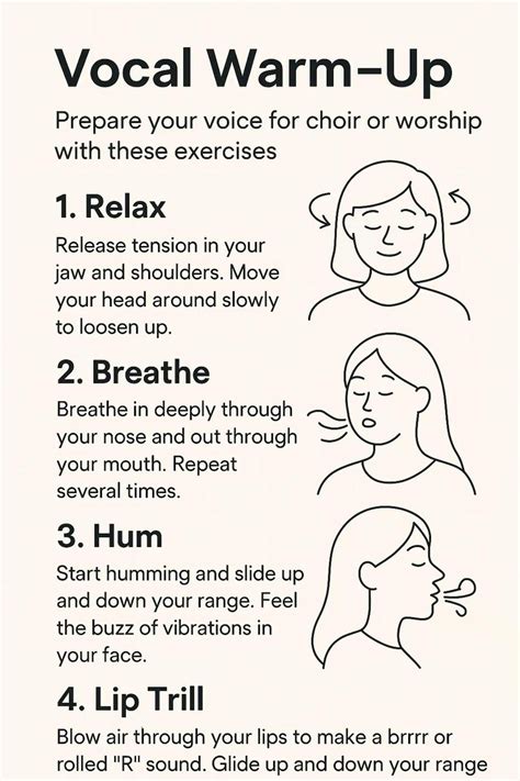 Warm Up Exercises Voice