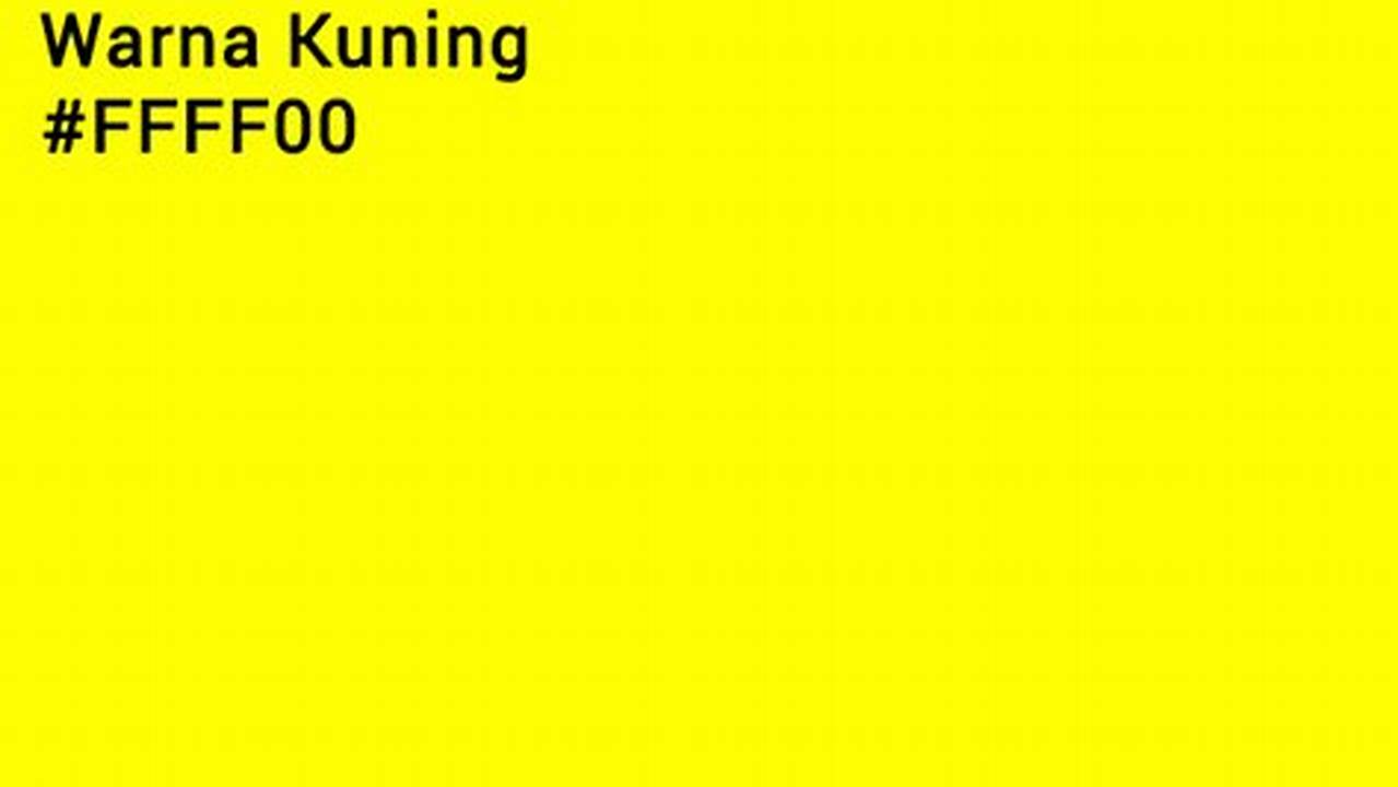 Warna Kuning Tua, Resep7-10k