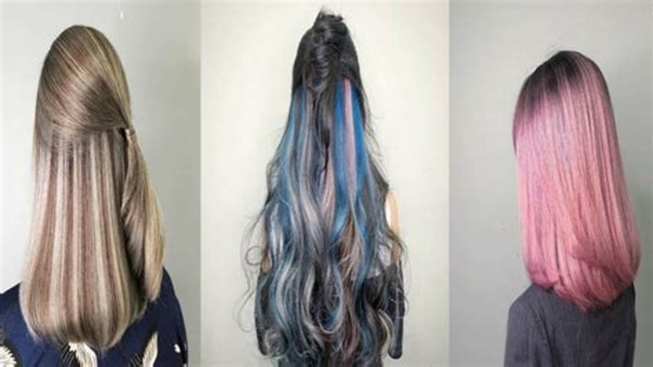 Warna, Rambut Kekinian