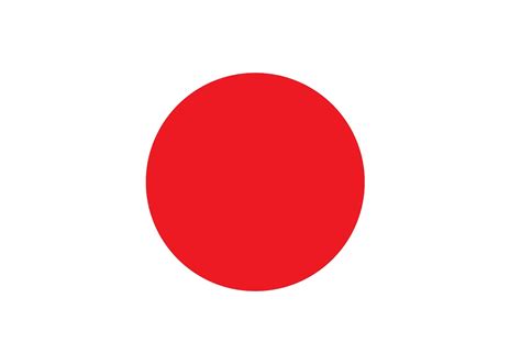 Warna dan Rasio Bendera Jepang