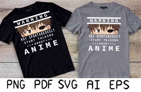 Download Warning Anime for Cricut Machine
