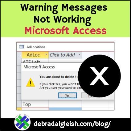 Warning Messages