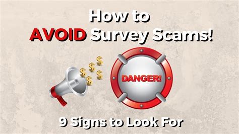 Warning Signs: Avoiding Survey Scams