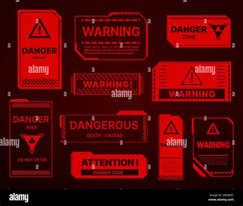 Warning Signs – Sign Screen