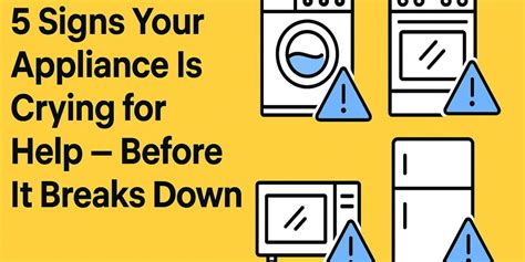 Warning Signs Appliance Repair Houston