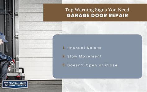 Warning Signs for Garage Door Repair