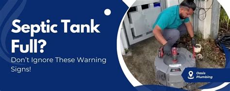 Warning Signs for Septic Tank Repair Houston