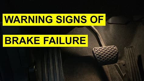 Warning Signs of Bad Brakes
