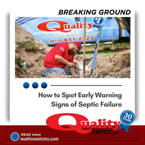 Warning Signs of Septic System Failure
