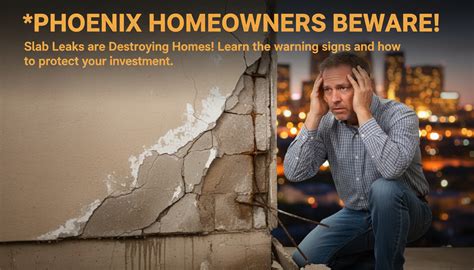 Warning Signs of Slab Leaks in Phoenix