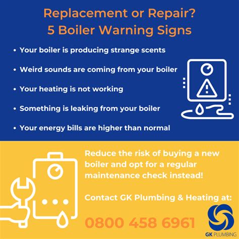 Warning Signs of a Broken Boiler