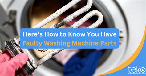 Warning Signs of a Faulty Washing Machine