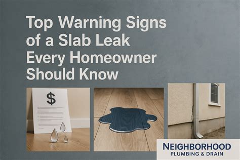 Warning Signs of a Slab Leak