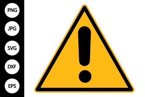 Caution: Unleash Your Design Power with Warning Svg - The Ultimate Solution for High-Quality Illustrations!