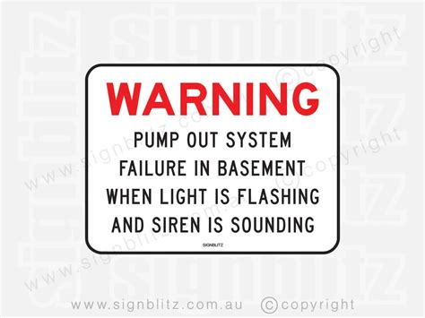 Warning signs of system failure