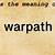 Warpath Meaning In Urdu