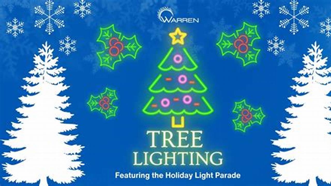 Warren Tree Lighting 2024