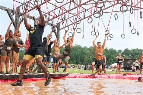 Image of Warrior Competing in an Obstacle Course