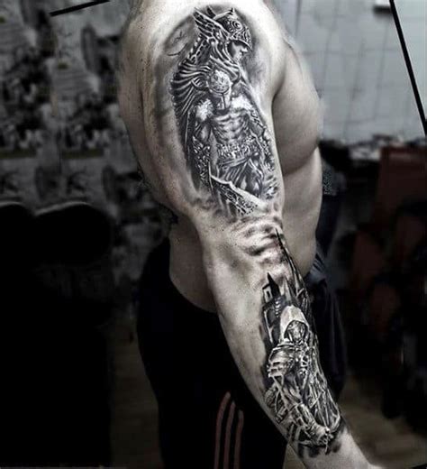 100 Warrior Tattoos For Men Battle Ready Design Ideas