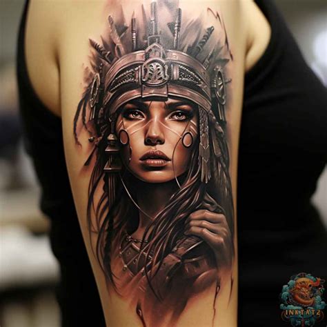 Warrior Tattoos Female