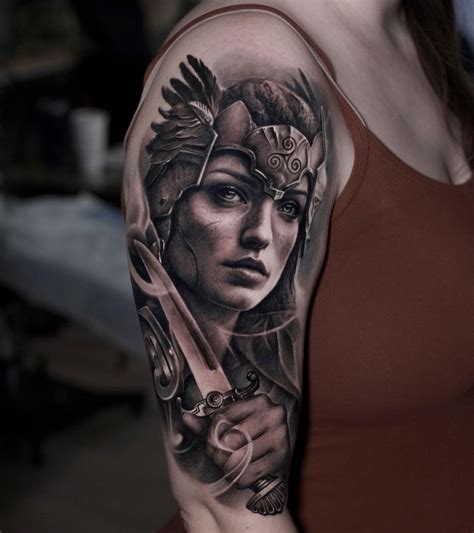 Warrior Tattoos For Females