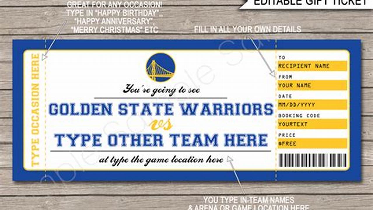 Warriors Open Practice 2024 Tickets