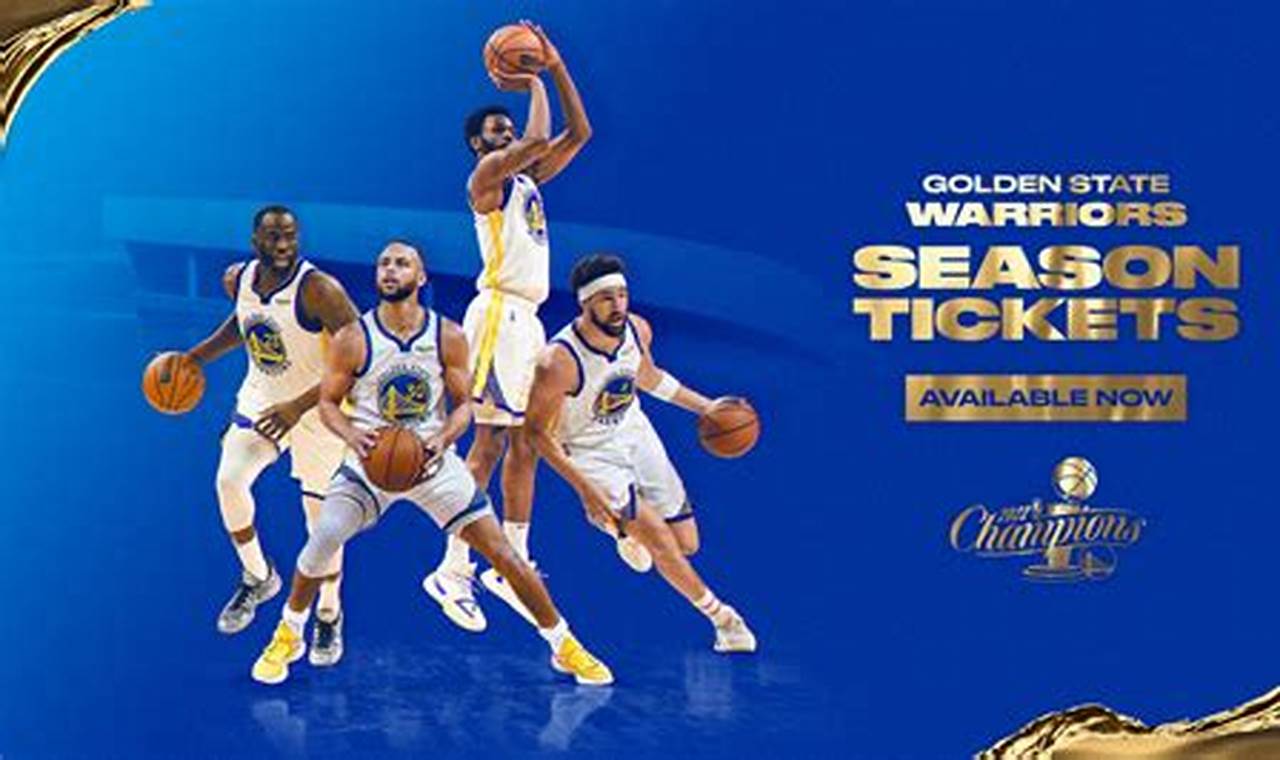 Warriors Season Tickets 2024