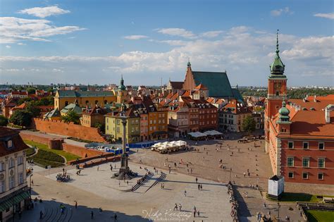 Warsaw Old Town Sign